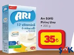 ARI SÜTLÜ PİRİNÇ UNU 200 G